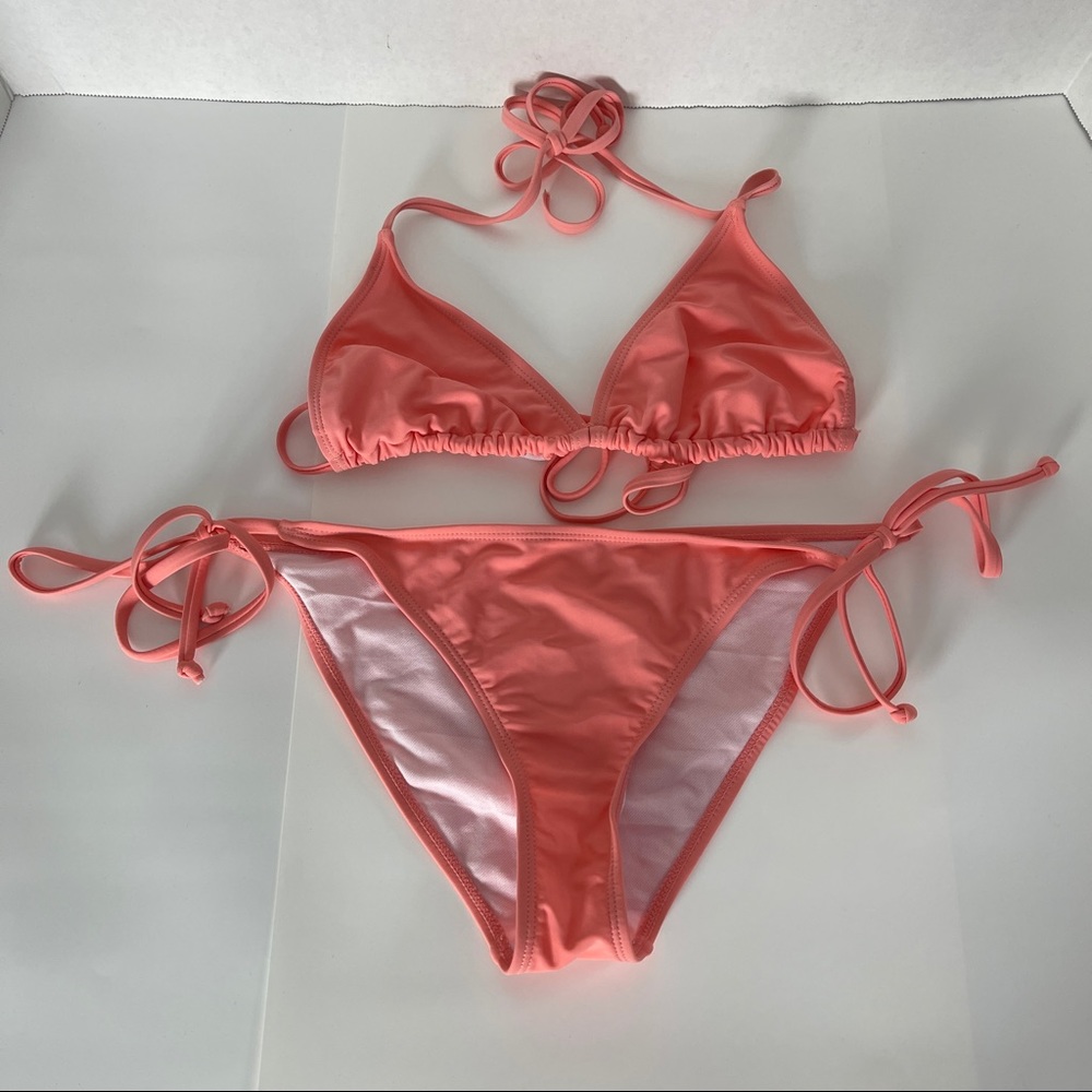 Pink String Bikini Size S